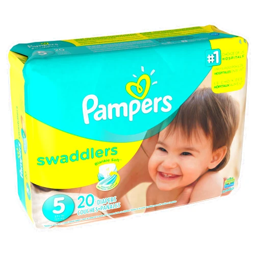 Pampers Swaddlers Diapers Size 5 Jumbo Pack 20 Count