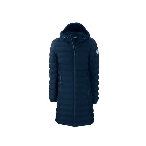 Cutter & Buck Women's Cutter & Buck Mission Ridge Repreve Eco Insulated Womens Long Puffer Jacket