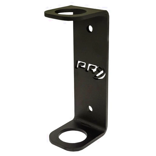 PRx Performance Vertical Barbell Storage Rack - Wall-Mounted, Space-Saving Single Weight Bar Holder for Efficient Organization in Home or Commercial Gyms, Durable, Easy to Install, USA Made, Black