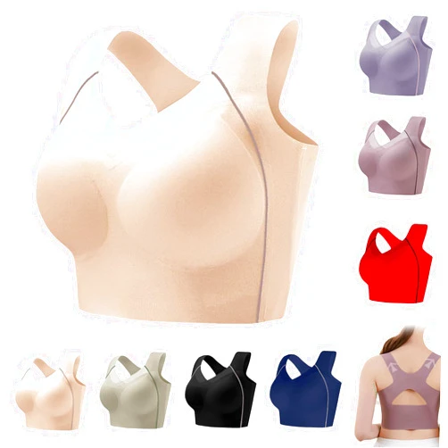 OSEVIO Libiyi Bra, Libiyi Posture Correction Bra, Dotmalls Bras for Older Women, Plus Size Dotmalls Full Cup Pads Bras