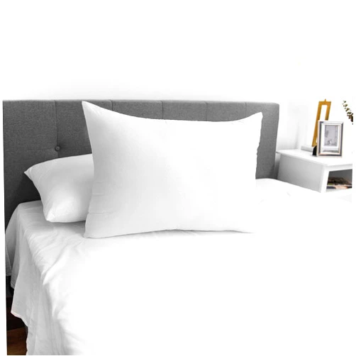 SensorPEDIC Jumbo Bed Pillow - Luxuriously Soft Fabric, Unique 3D Embossed SensoSoft Design, Ventilated iCOOL Technology, Hypoallergenic FreshFill Fiber Filled, Machine Washable, White, Jumbo Size