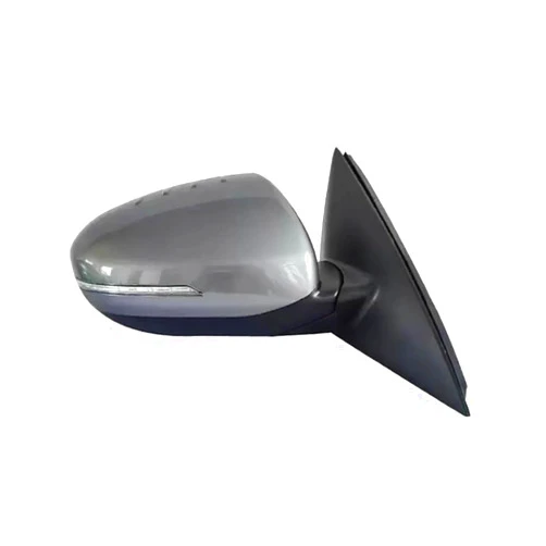 Npqtq Car Outer Rearview Side Mirror Assembly Compatible For KIA Optima K5 2011 2012 2013 2014 2015 5/8PINS(5PINS Silver A-RH)