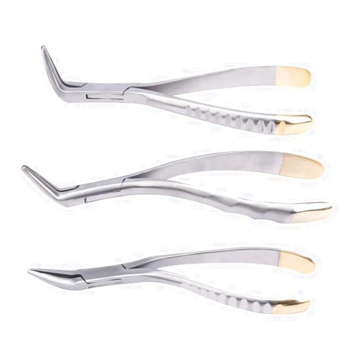 Generic Premium Dental Extracting Extraction Forceps Dental Instruments Extracting Forceps Dental Tooth Extraction Forcep for Root Fragment Minimally Invasive Dental Instrument Curved Forcep (Upper Teeth)