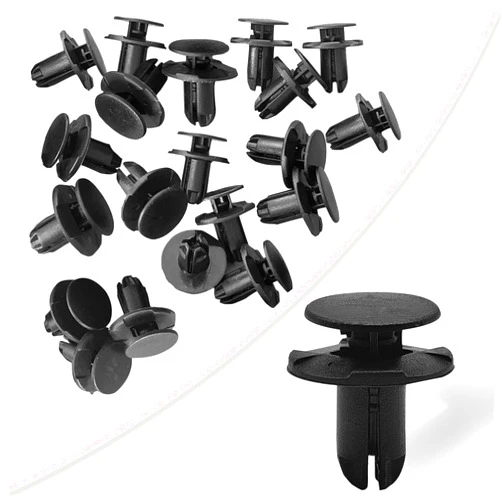 KEVWR 20 Pcs Fender Liner Push-Type Retainer Clip Fastener, Compatible with Hyundai Kia 86595-2T500 Accent, Azera, Elantra, Equus, Genesis, Ioniq, Kona, Santa Fe, Sonata, Tucson, Veloster, Optima, Sedona