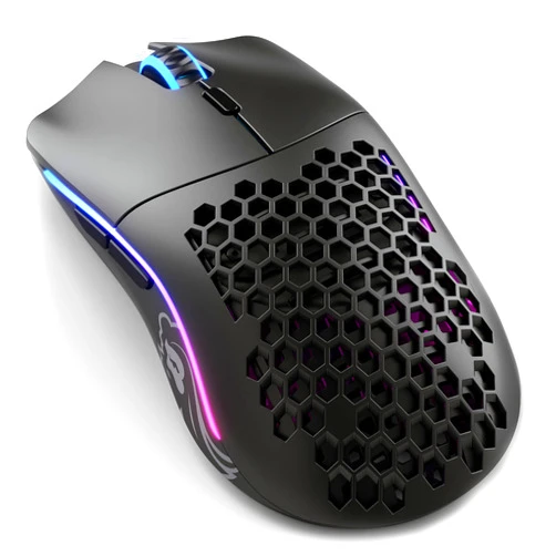 Glorious PC Gaming Race Glorious Model O Wireless Gaming Mouse - Superlight, 69g Honeycomb Design, RGB, Ambidextrous, Lag Free 2.4GHz Wireless, Up to 71 Hours Battery - Matte Black
