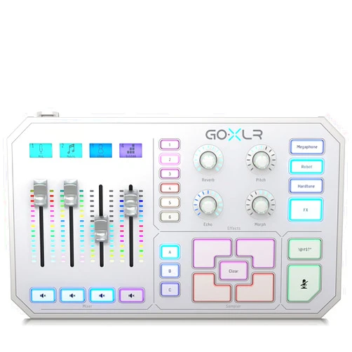 TC-Helicon, 4 Audio Interface, White (GoXLR-WH)