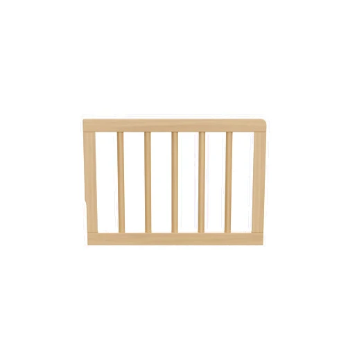 Graco Storkcraft Toddler Safety Guardrail with Dowels (Driftwood) – GREENGUARD Gold Certified, Converts Compatible Storkcraft Crib to Toddler Bed, Each Toddler Guardrail Sold Individually