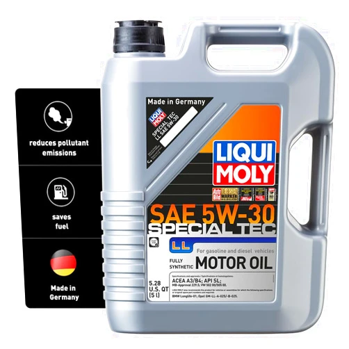 Liqui Moly Special Tec LL SAE 5W-30 | 5 L | Synthesis Technology Motor Oil | SKU: 2249