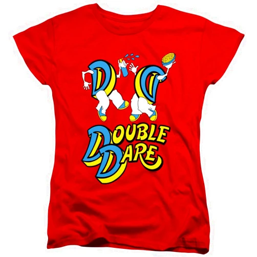 Popfunk Classic Double Dare Vintage Logo Women's T Shirt