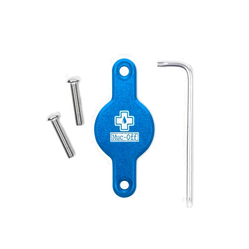 Muc-Off Bicycle AirTag Holder, Secure TAG Holder, Secure Tag Holder, Attaches to Bottle Cage, Security Bolts Included, 0.7 oz (22 g), 22g