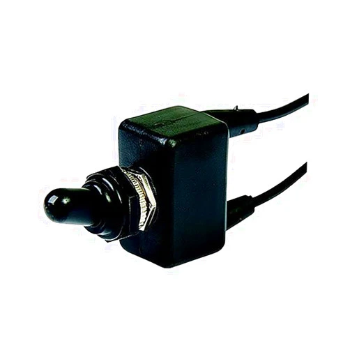 BEP 1002016 SPST PVC Coated Toggle Switch With Wire Leads - Off/On