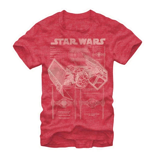 Star Wars Young Men's Tie Fighter T-Shirt