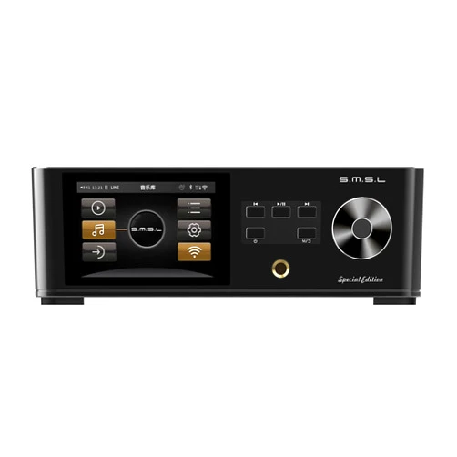 S.M.S.L DP5SE High Resolution WiFi Network Audio Player and Streamer Lossless ES9039Q2M D/A chip High SNR Hi-Fi Music Player Featuring Bluetooth DLNA Airplay,USB/I2S/AES/EBU/Coaxial/Optical Output