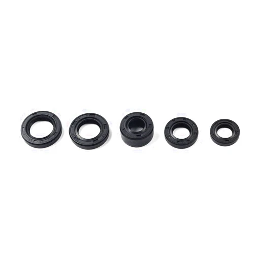 GZYF Liru 5Pcs Rubber Engine Oil Kit Seals Set Black For 50cc 70cc 90cc 110cc 125cc Go Kart Dirt Pit Bike Atv