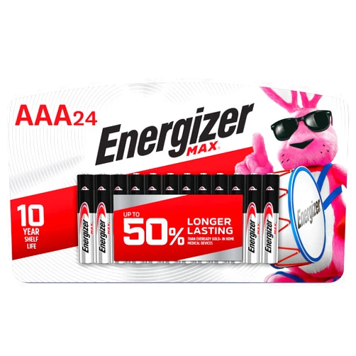 Energizer AAA Batteries, Max Alkaline, 24 Count