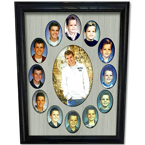 NORTHLAND FRAMES AND GIFTS, INC. Northland School Years Picture Frame K-12 | Classic Oval Collage | School Days Graduation Frame | Affordable | Holds Twelve 2