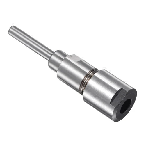 CoCud Router Collet Extension Rod Converter Adapter, 6mm to 6mm 1/5 Shank, Milling Rod Chuck Extender - (Applications: for Wood Milling)