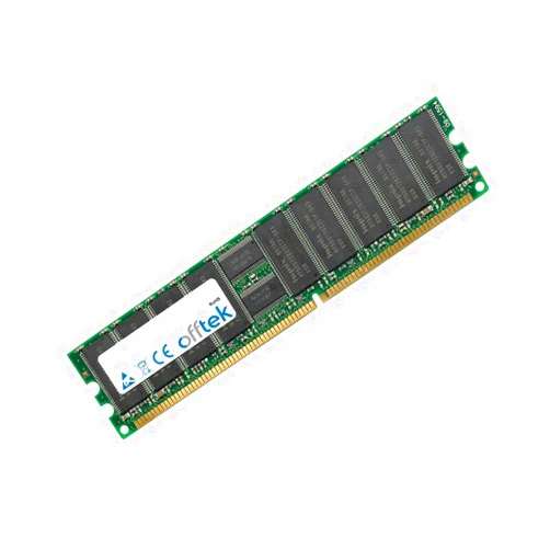 OFFTEK 2GB RAM Memory 184 Pin Dimm - 2.6V - DDR - PC3200 (400Mhz) - ECC Registered