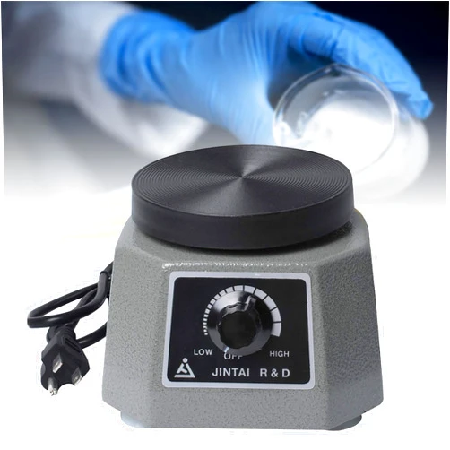 Ketofa 4″ Lab Vibrator, 100 W Oscillator, Knob Speed Control, Efficient Bubble Removal for Plaster, Epoxy Resin,Gypsum Mixing Machine
