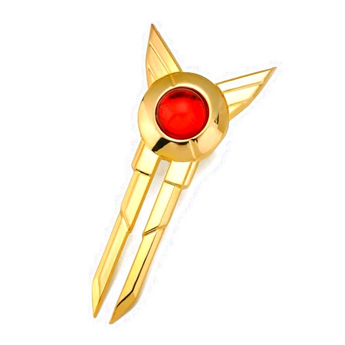 Dailinming Accessories Game Cosplay Costume Toy The Flow of The Main Finger Knife Finger Sets of Synthetic Metal Model Ring SKTT robbed Gold YWSS-979