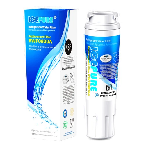 ICEPURE UKF8001 Replacement for Whirlpool EDR4RXD1, 4396395, Maytag UKF8001AXX-200, EveryDrop Refrigerator Water Filter 4, RFC0900A, FMM-2, WF295, UKF8001P, 469006, PUR, Puriclean II, RWF0900A, 1PACK