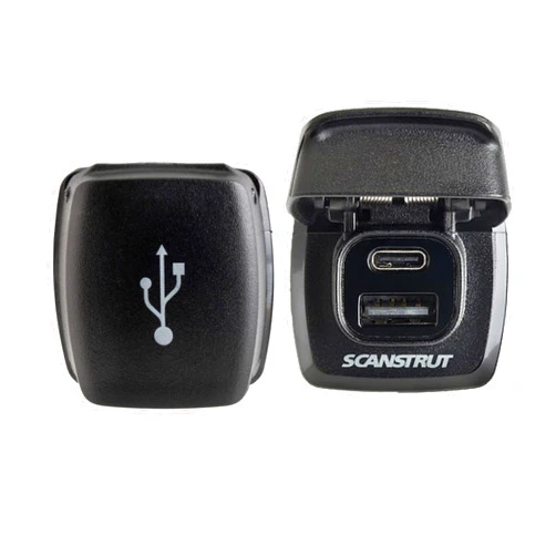 Scanstrut Flip Pro Fast Charge Dual USB Socket
