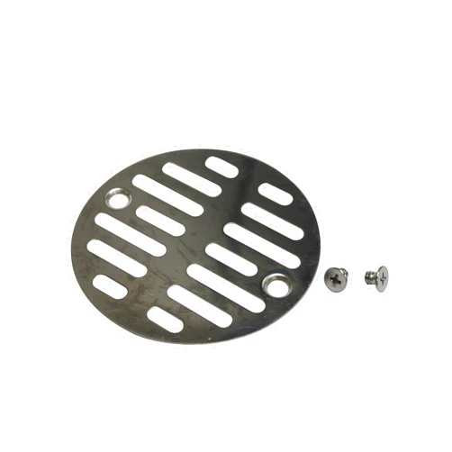 Plumb Pak PP825-50 Shower Drain Grid, Chrome Plated, 3-5/16