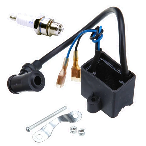 BH-Motor CDI Ignition Coil & Spark Plug for 50cc 66cc 80cc Engine Motor Motorized Bicycle Bike