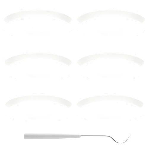 PODCAY 6 PCS Rubber Gaskets 10cm Sealing Gaskets White O-Ring Replacement Parts for Ninja Blender BL480 BL680 BL910 CT680