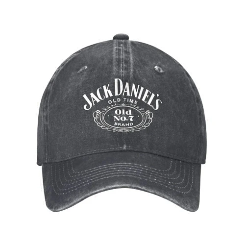 Qwumub Unisex_Jack¡¥Daniel's¡¥Whiskey¡¥Logo_ Cowboy Hat Trucker Dad Gift Adjustable Buckle Closure Caps