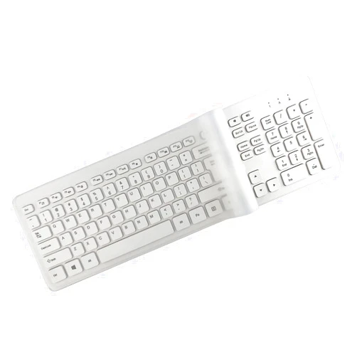 MUBUY-GOL 2 Pack Universal Keyboard Cover Skin Design for Standard Size PC Computer Desktop Keyboards (Size: 17.52