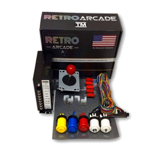 RetroArcade.us Jamma 60-in-1, Mame, Retro PI Classic Arcade Multigame-Multicade Arcade Game Control kit