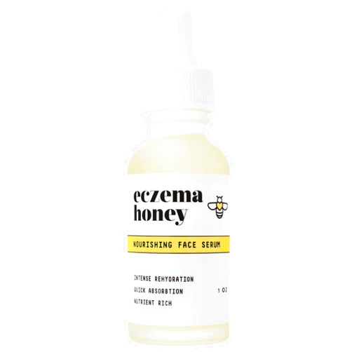 ECZEMA HONEY Nourishing Face Serum - Daily Hydrating Serum - Face Oil for Eczema, Dry & Sensitive Skin (1 Oz)