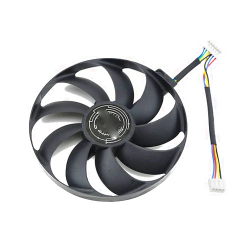 CCVA T129215SU 7Pin GPU Card Cooler Fans for ASUS ROG Strix-GeForce RTX 2060 2080 2080 Ti or RX 5600 XT RX 5700XT Fan (6 Pin)