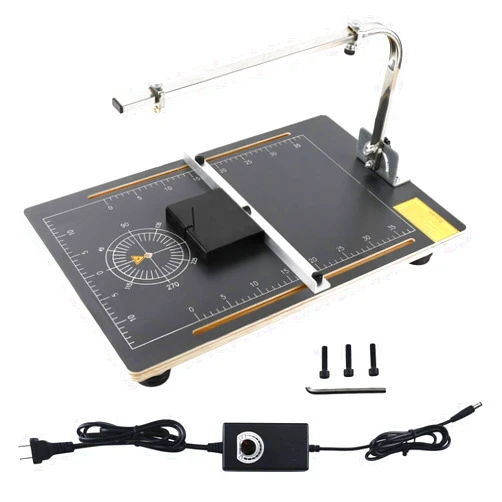 YaeTek Micromot Hot Wire Cutter Thermocut Foam Cutting Machine, 110V Table Top Styrofoam Cutter Cutting Foams, Sponge, Pearl Cotton, KT Board DIY Styrofoam Polystyrene