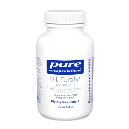 Pure Encapsulations G.I. Fortify (Capsules) | Supports G.I. Function, Motility and Detoxification | 120 Capsules