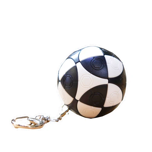 IYallow Football Keychain Cube Puzzle - 2X2