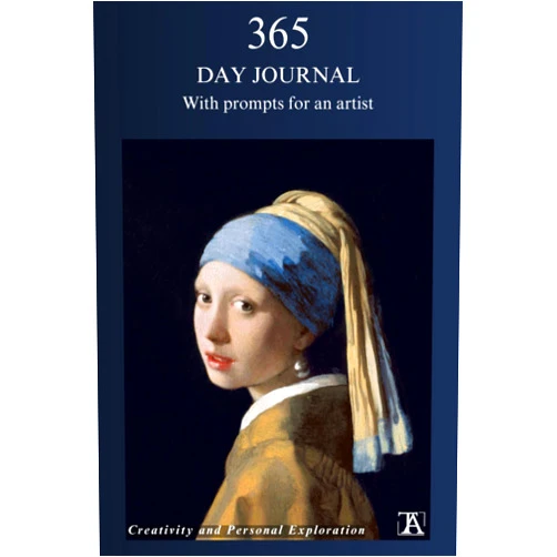 Manuel Alejandro Torres Herbonnieri,Haydee Andreina Albino Farreras 365 day journal with prompts for an artist: Creativity and personal exploration - Portada de Johannes Vermeer #3