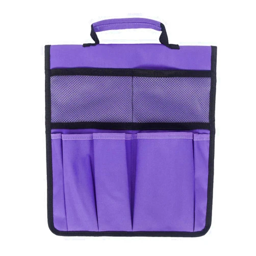 Gandecor Garden Kneeler Tool Bags, Garden Stool Storage Bag,Kneeling Chair Garden Tool Bag Purple