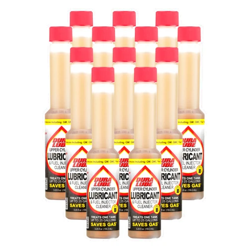 DURA LUBE HL-44001-12-12PK Upper Cylinder Lubricant, 5.25-Ounce, 12-Pack