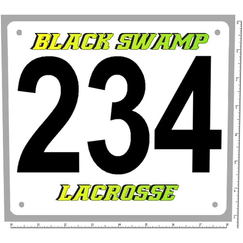 BlueFootedTiming Custom Race Numbers Official Competitor tyvek bib Numbers - Set of 100, Any Series Between 1 and 10,000 - add Your Free Color Logo or Graphic! - tyvek Tear Proof and Water Proof