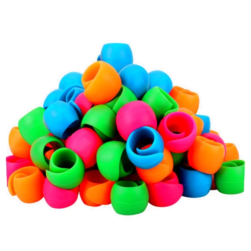 New brothread 65pcs Thread Spool Savers - Prevent Thread Tails from Unwinding - No Loose Ends for Sewing and Embroidery Machine Thread Spools