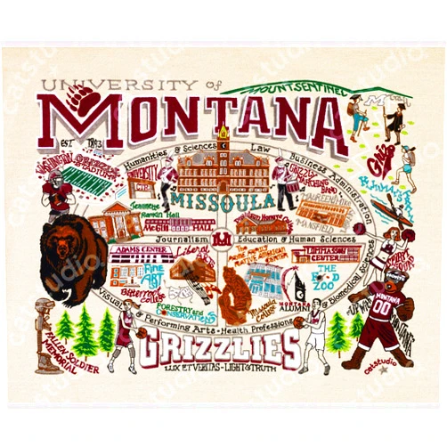 catstudio Montana, University of Collegiate Fine Art Print | 8