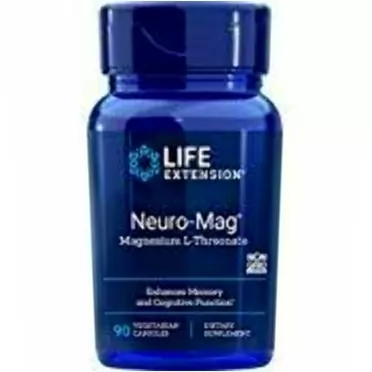 Life Extension Neuro-Mag Magnesium L-Threonate - 90 Vegetarian Capsules
