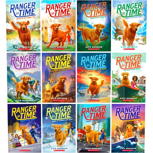 By Kate Messner (Author), Kelley McMorris (Illustrator) Ranger in Time Series Complete Set (Books 1-12)