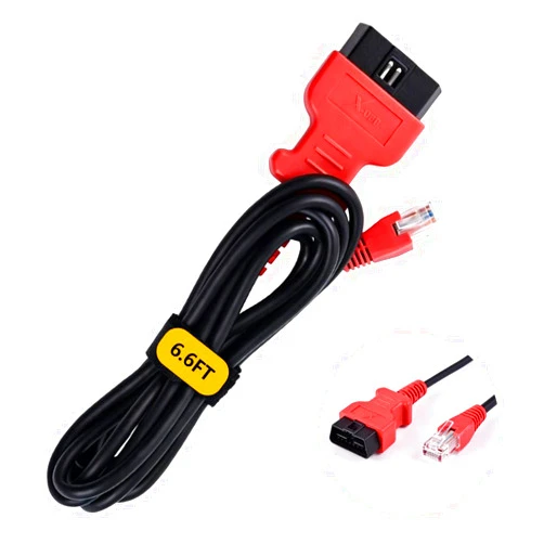 X-OBD ENET OBD2 Cable for BMW F/G/i Series – High-Speed Ethernet Cord Compatible with Bimmercode, E-SYS, ISTA+, Bootmod3, Bimmerlink, Pure Copper 2M/6.6ft