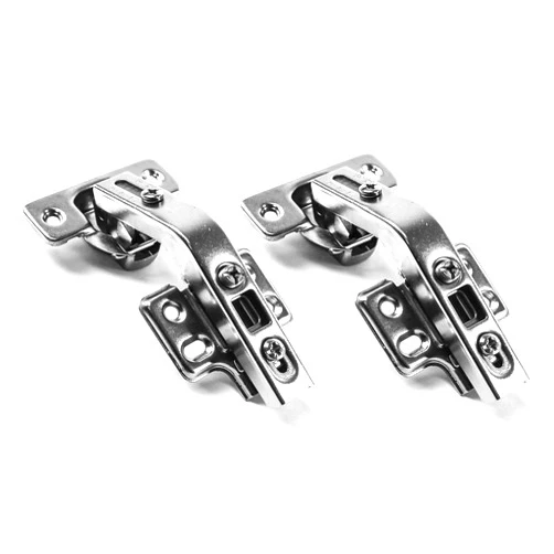 Berta 2 Pack (1 Pairs) 135° Lazy Susan Hinge, Full Overlay Concealed for Corner Kitchen Cabinet Replacement Hardware, Cupboard Folded, Folden Door