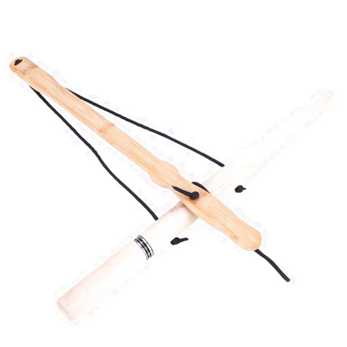 VGEBY Bow Drill Kit, Fire Starter Primitive Wood Survival Practice Friction Fire Tool Teaching Outward Bound Training(1 Person)