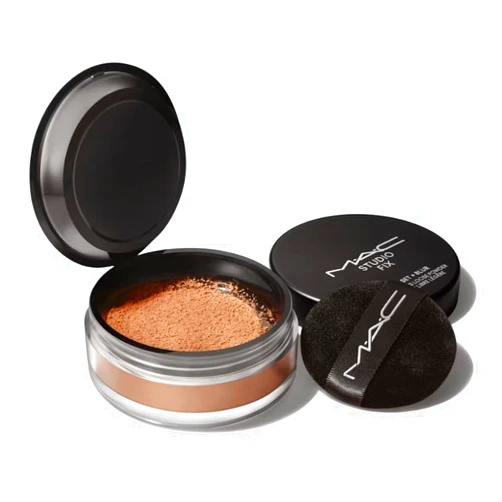 MAC M.A.C Studio Fix Pro Set + Blur Weightless Loose Powder - Deep Dark (rich mahogany with red undertones for deep dark skin) 0.22 oz / 6.5 g