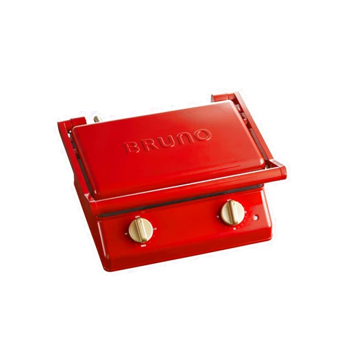 BRUNO Grill Sand Maker Double RED BOE084-RD AC100V Shipped from Japan